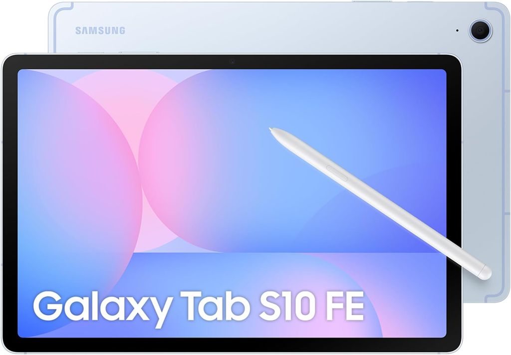 Imagen de: Samsung Galaxy Tab S10 FE 128GB, Tablet Android + S Pen, Galaxy AI, 8GB RAM, Pantalla de 10,9", Batería de Larga Duración, Azul, Garantía del Fabricante 3 Años + 1 Año Extra