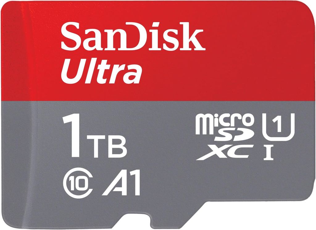Imagen de: SanDisk Ultra Tarjeta Micro SDXC 1 TB + adaptador SD (Compatibles con tabletas y móviles Android, UHS-I, hasta 150 MB/s, Video Full HDD, Clase A1 de rendimiento, Class 10, U1)