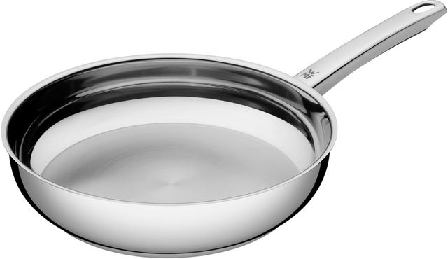Imagen de la oferta: WMF Favorit - Sartén 24 cm Profesional Sin Revestimiento, Sartén de Acero Inoxidable Apta Inducción, Acero Inoxidable Cromargan, Apta para Horno