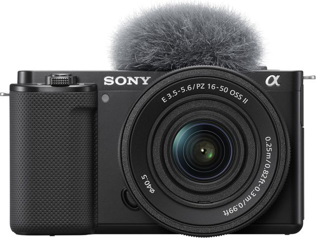 Imagen de la oferta: Sony Alpha ZV-E10K, Cámara vlog APS-C mirrorless de objetivo intercambiable y kit de objetivo power zoom 16-50 mm f/3.5-5.6 II (24 MP, vídeo 4K, Eye AF en tiempo real) ideal para vlogging, color negro