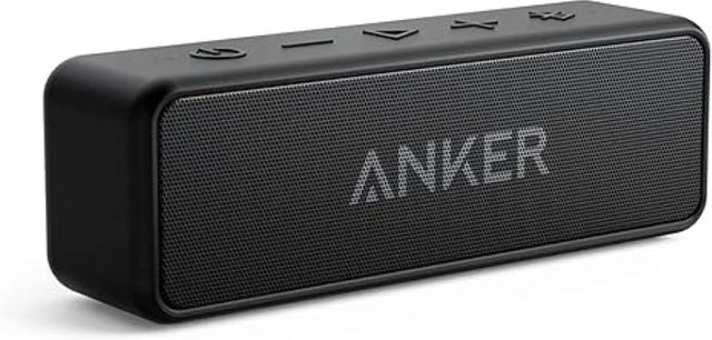 Imagen de la oferta: Soundcore Anker 2 Altavoz Bluetooth Portátil con Sonido Estéreo de 12 W, BassUp, IPX7 Resistente al Agua, 24 Horas Reproducción, Emparejamiento Estéreo Inalámbrico, para hogar, Exterior y Viaje