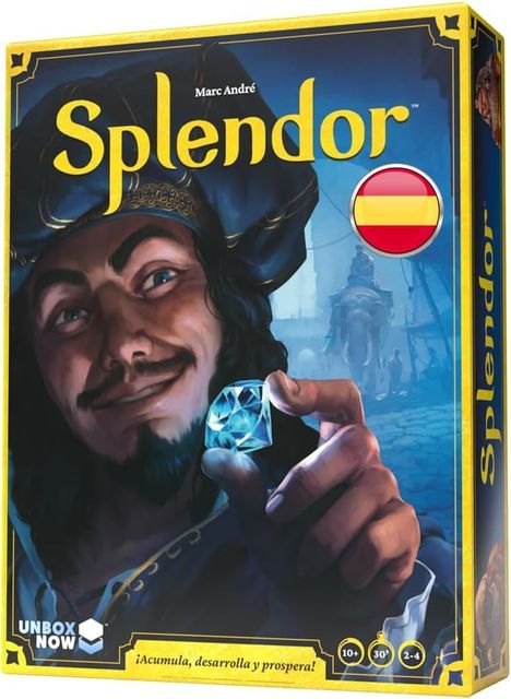 Imagen de la oferta: Asmodee | Splendor | Nueva Edición | Juego Familiar Estratégico | A Partir de 10 Años | De 2 a 4 Jugadores | 30 Minutos por Partida | Español