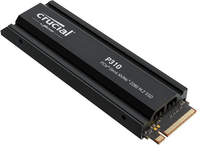 Imagen de la oferta: Crucial P310 PS5 SSD 4TB PCIe Gen4 NVMe M.2 con Disipador, hasta 7100 MB/s, Compatible con PlayStation 5, Ordenador de Sobremesa, Disco Duro Interno - CT4000P310SSD5-01
