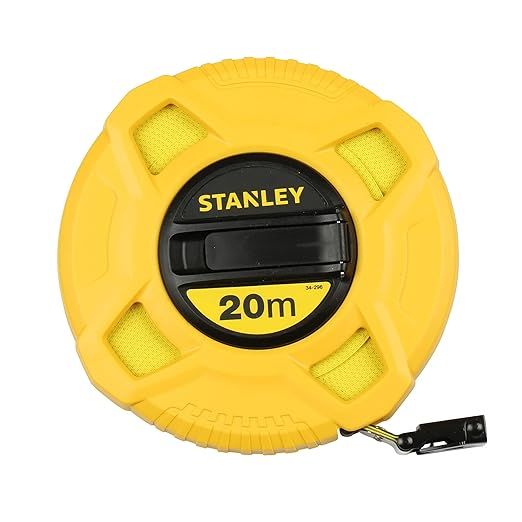 Imagen de la oferta: Stanley 0-34-296 - Cinta métrica arrollable (fibra de vidrio, 20 m)