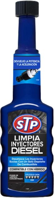 Imagen de la oferta: STP Limpia Inyectores Diésel, Elimina Depósitos, Mitiga Ralentí Brusco, Restablece Potencia y Reduce Emisiones, 200ml, El embalaje puede variar