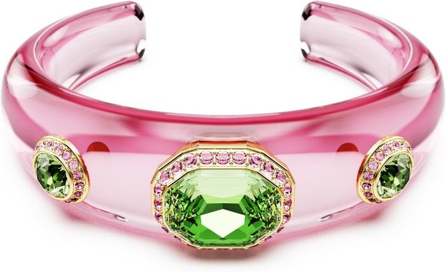 Imagen de la oferta: Swarovski Dulcis Colección brazalete, tallas mixtas, multicolor, chapado en tono dorado