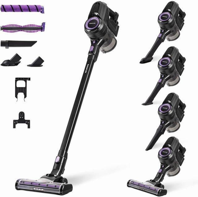 Imagen de la oferta: Taurus - Aspirador escoba HS-2900, 3-in-1: escoba eléctrica, de mano y vertical, Autonomía 50 min, Filtro EPA, Modo Eco y Turbo, Zapata con 2 cepillos intercambiables, Set accesorios, Negro