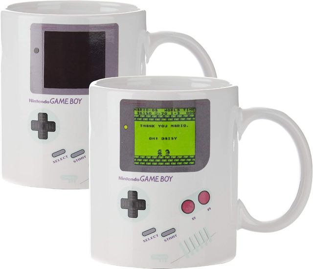 Imagen de la oferta: Taza Gameboy que Cambia con Calor - Taza Oficial para Gamers y Fans Retro, 290ml