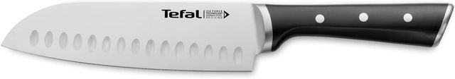 Imagen de la oferta: Tefal Ice Force – Cuchillo Santoku 18 cm | Acero Inoxidable Alemán, Tecnología Ice Force -120°C, Corte Preciso, Mango Remachado, Resistente a la Corrosión y Lavavajillas