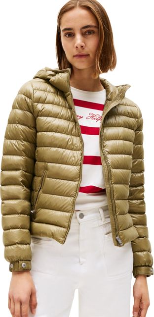 Imagen de la oferta: Tommy Hilfiger Ul Down Reg Hooded Jacket Ww0ww46788 Chaqueta acolchada Mujer (Pack de 1)