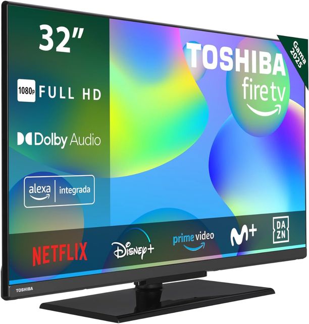Imagen de la oferta: Toshiba 32LF3F63DAE Smart Fire TV 32 Pulgadas (Full HD 1920 x 1080, HDR10, Control de Voz Alexa, Bluetooth, Airplay)