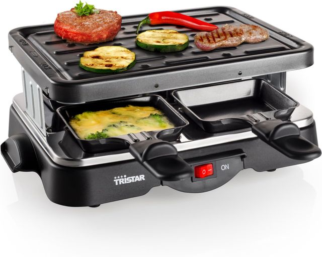 Imagen de la oferta: Tristar RA-2949 – Parrilla adecuada para cuatro personas, con grill