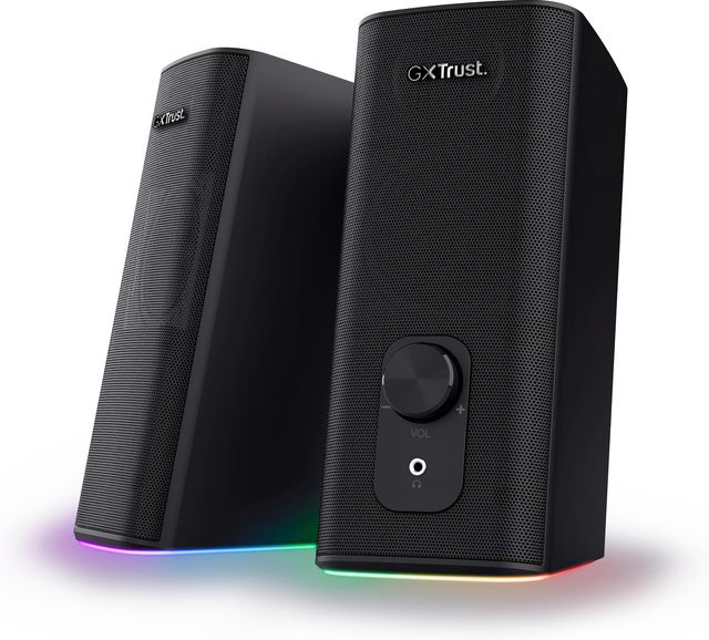 Imagen de la oferta: Trust Gaming GXT 612 Cetic Altavoz Bluetooth 2.0, Altavoces PC con Iluminación RGB, 18W (10W RMS), 76% de Plástico Reciclado, Alimentación USB, Altavoces Bluetooth Ordenador Portátil - Negro