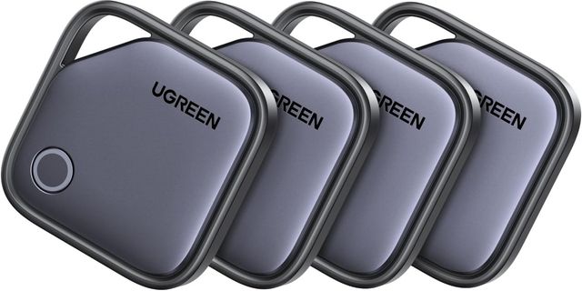 Imagen de la oferta: UGREEN FineTrack G Smart Finder Solo Android Localizador USB C Carga Rastreador Compatible con Google Find Hub para Cartera Llaves Equipaje Maleta, 1 Años de Batería(4 Piezas)