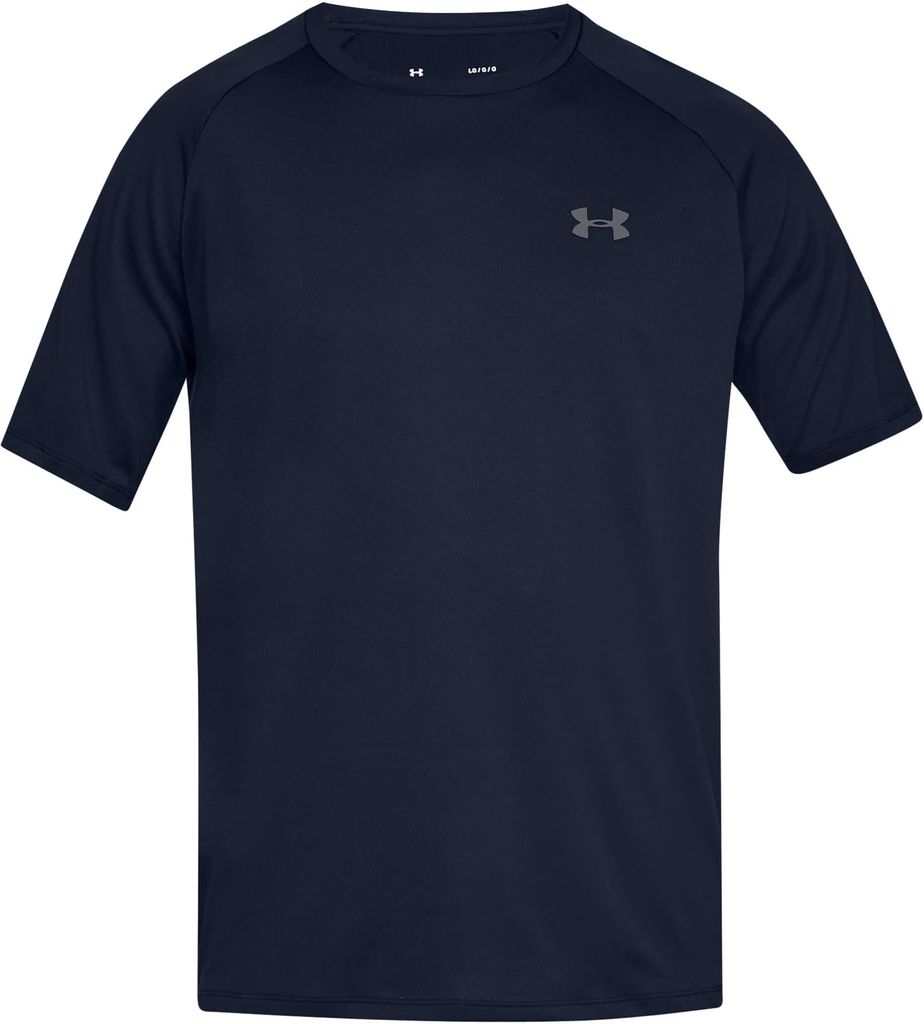 Imagen de: Under Armour Hombre Camiseta Tecnología 2.0, Black Camo/White