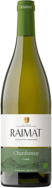 Imagen de la oferta: Raimat Castell Chardonnay Ecológico - Vino Blanco - 75cl