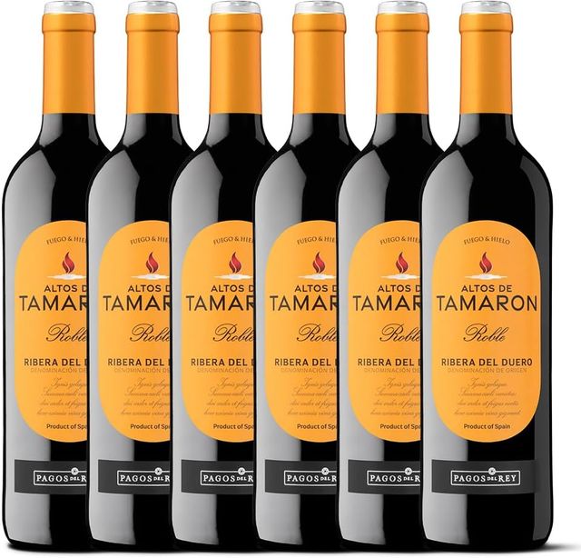 Imagen de la oferta: Altos de Tamaron - Ribera del Duero - Roble, Vino Pinto - Pack de 6 uds x 750 ml