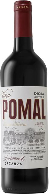 Imagen de la oferta: VIÑA POMAL Crianza, Vino Tinto DO Rioja, 100 por 100 Tempranillo, 75 cl