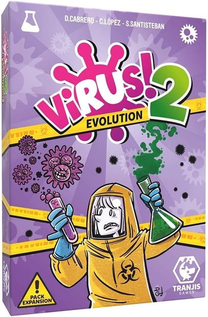 Imagen de la oferta: Tranjis Games - VIRUS! 2 Evolution (Expansión) - Juego de cartas, 8 a 99 años (TRG-12evo)
