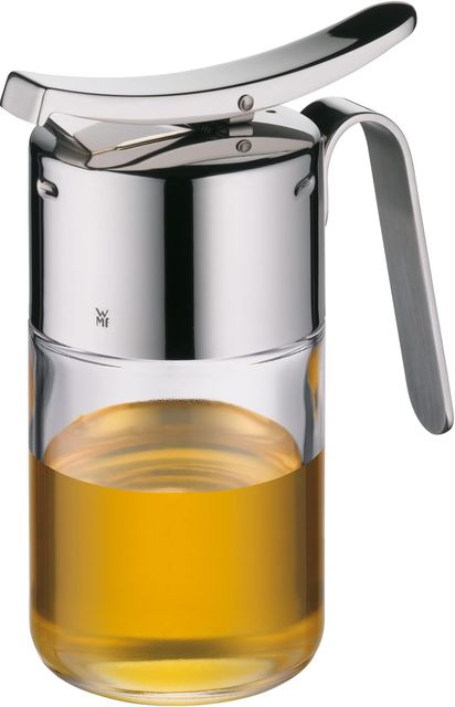 Imagen de la oferta: WMF Barista - Dosificador Miel 240 ml, Acero Inoxidable Cromargan Pulido y Vidrio, Apto para lavavajillas