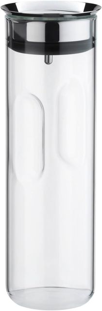 Imagen de la oferta: WMF Motion - Jarra de Agua 1,25 L, Altura de 29 cm Jarra de Cristal Tapa de Silicona con Sistema de Cierre CloseUp Apta para Lavavajillas, Plata