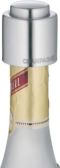 Imagen de la oferta: WMF Vino - Tapón para Botella de Champagne, Acero Inoxidable Cromargan Pulido