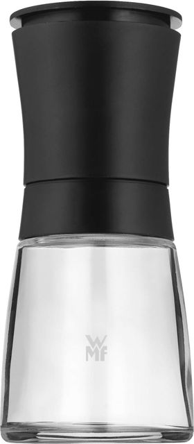 Imagen de la oferta: WMF Trend - Molinillo Cerámio de Especias 14cm, Apto para lavavajillas, Cristal, Tapa Color Negro