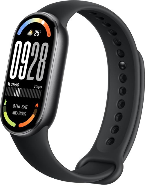 Imagen de la oferta: Xiaomi Smartband 10, Pantalla AMOLED de 1,72", Carga rápida, 150+ Modos Deportivos, Monitorización de Salud y sueño, HyperOS 2.0, Impermeable 5ATM, Brújula