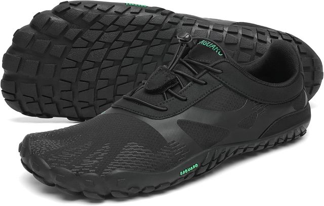 Imagen de la oferta: SAGUARO Barefoot Zapatillas de Trail Running Minimalistas Zapatillas de Deporte Exterior Interior Zapatos de Deportes Acuaticos,Unisex-Adulto